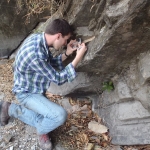 Karl Lang with Rocks