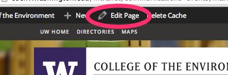 Edit Page button