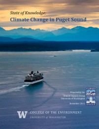 Cover photo of the State of Knowledge: Climate Change in Puget Sound report