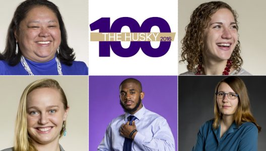 2016 Husky 100 awardees from the College of the Environment.