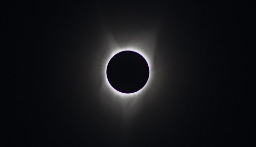a view of the total solar eclipse in 2017